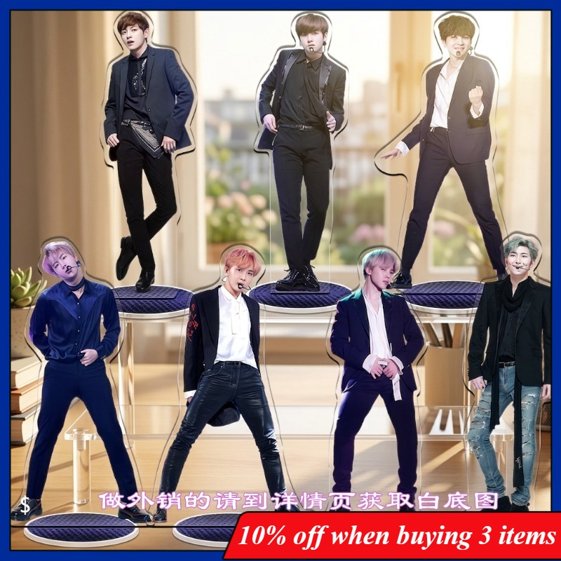 Anime Merchandise Figure - Anime Peripherals Kim Taehyung Figure Acrylic