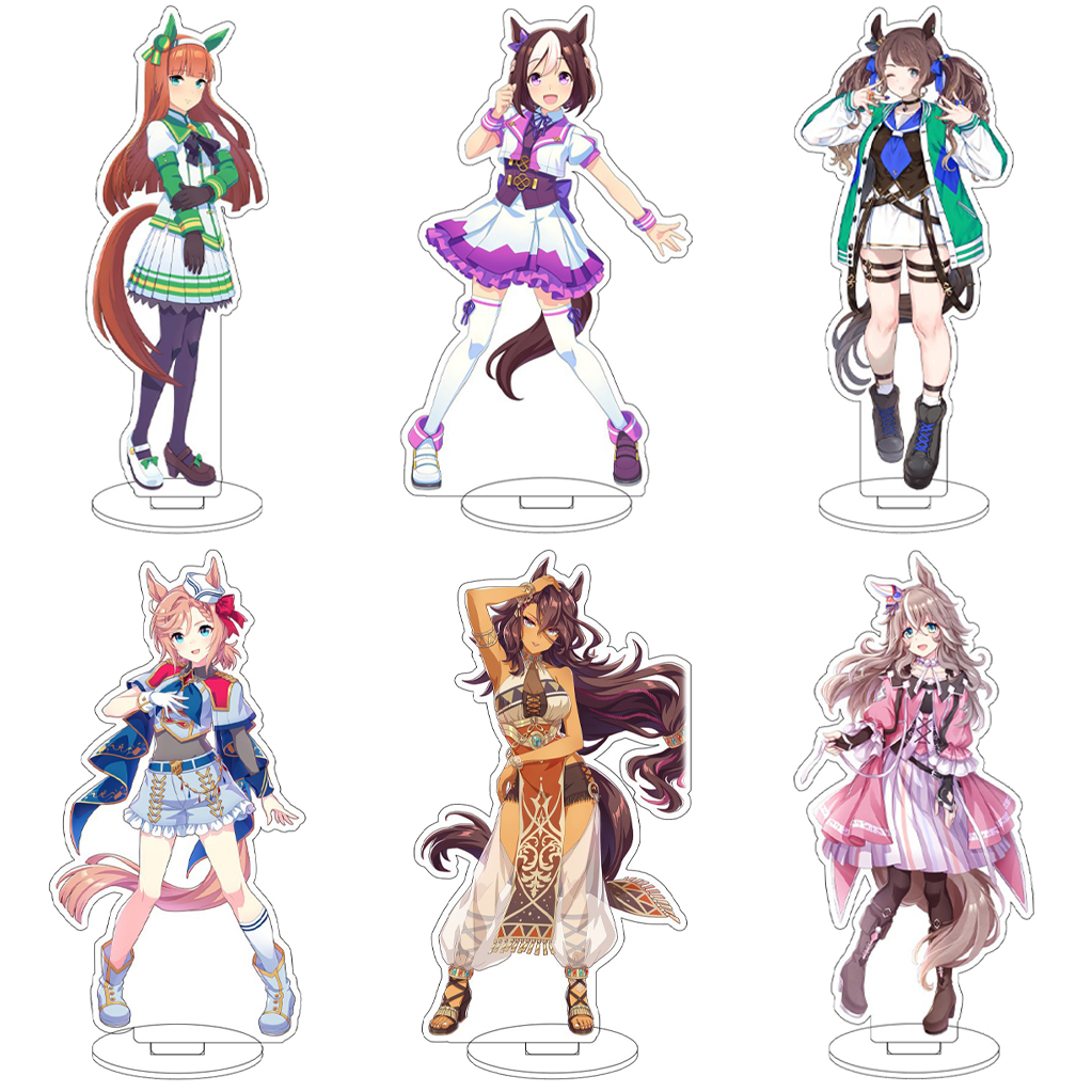 Anime Merchandise Accessories - 16CM Anime Game Pretty Derby Silence