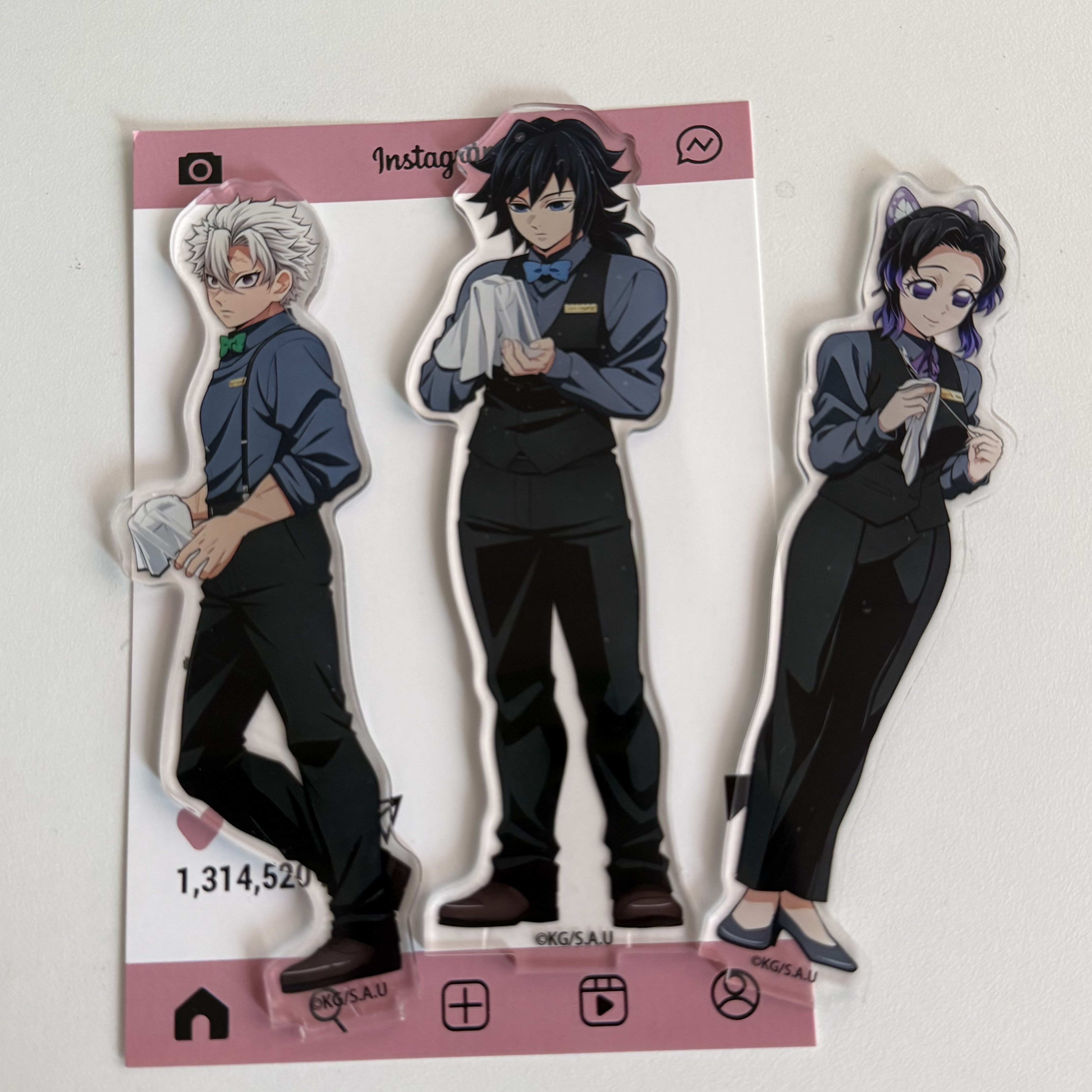 Anime Merchandise Figure - Anime Peripherals Bartender Giyu Tomioka Figurine
