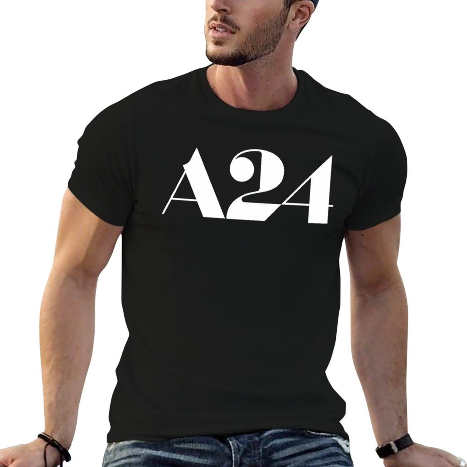 Anime Merchandise T Shirt - A24 logo Merchandise T-Shirt funny t