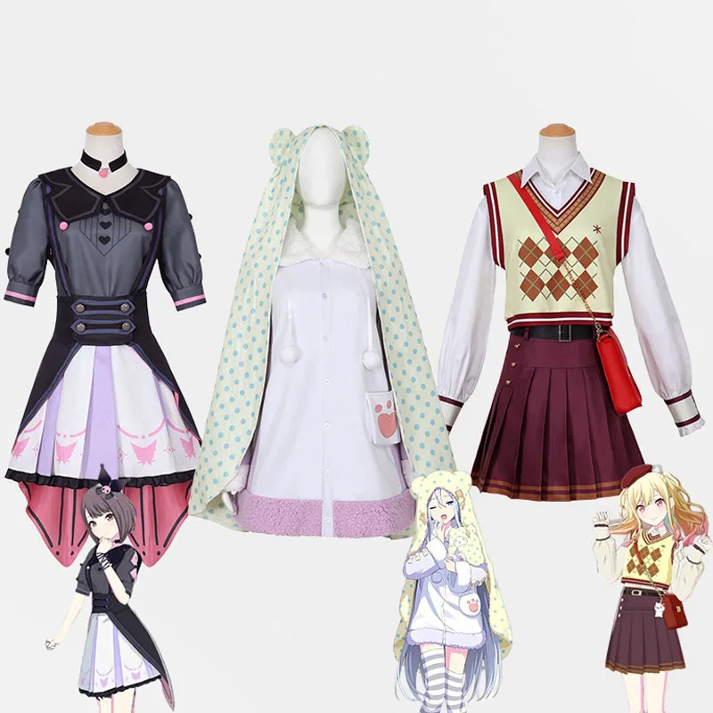 Cosplay Wig Colored - Project Sekai Colorful Stage Linkage Cosplay