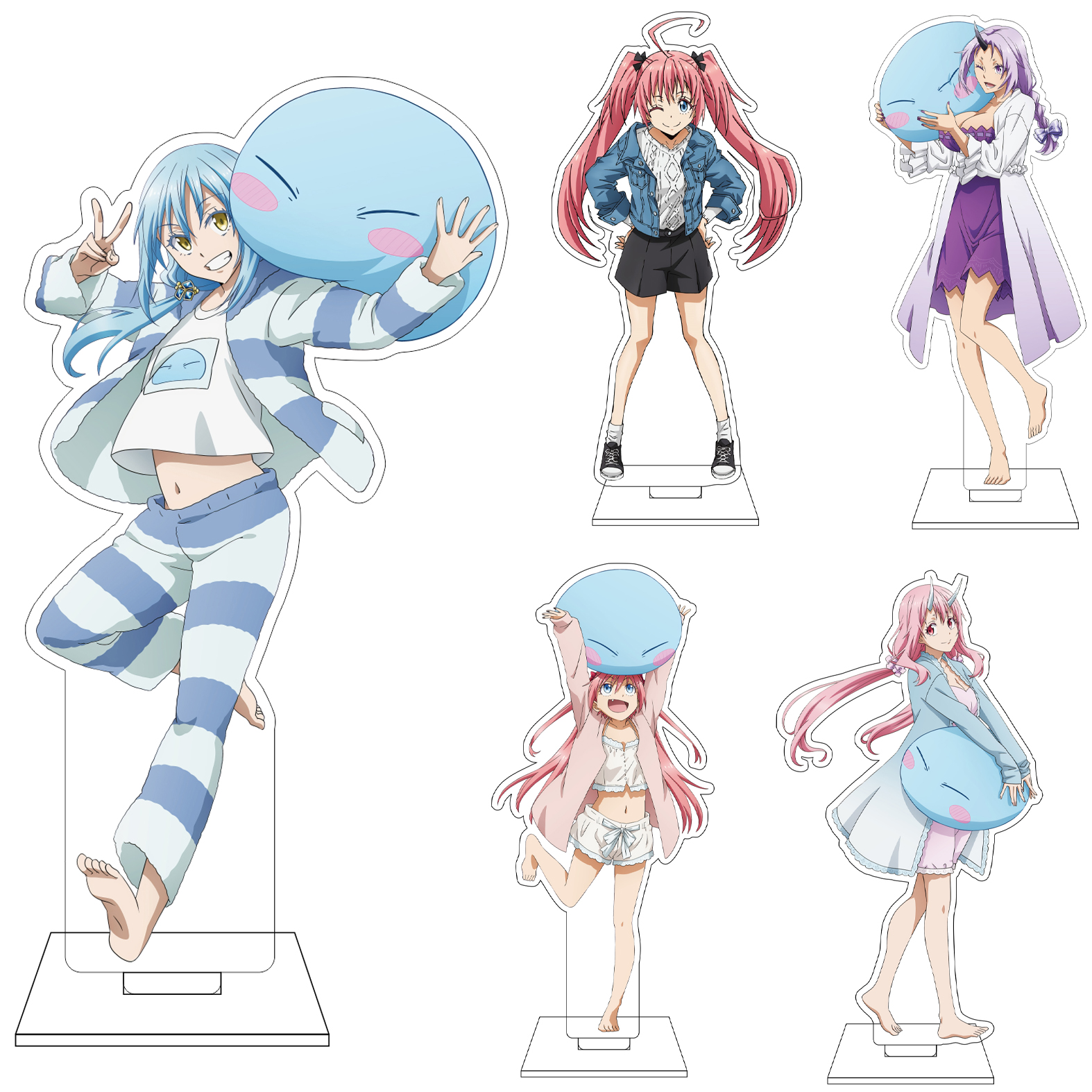 Anime Merchandise Accessories - 16CM Anime Rimuru Tempest Diablo shuna