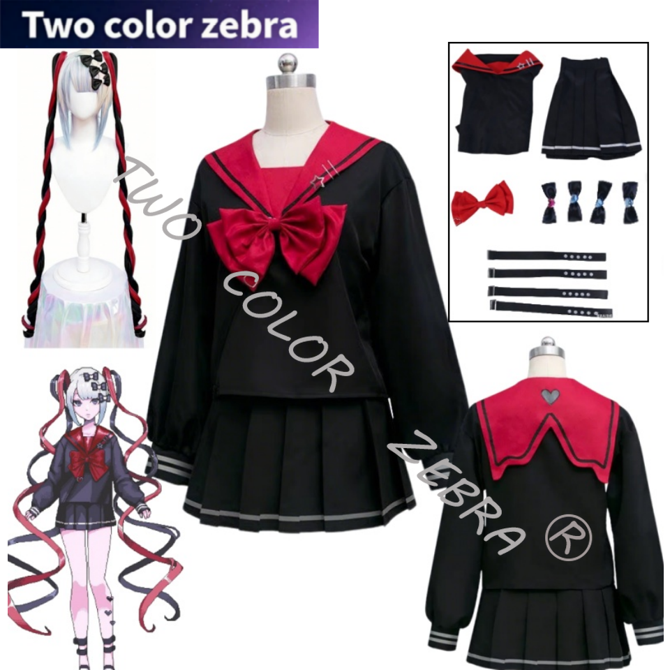 Cosplay Wig Colored - Needy Girl Overdose KAngel Cosplay Costume