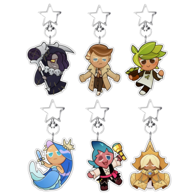 6Cm Acrylic Keychain for Cooki - Anime Kingdom Merchandise recensie en prijs