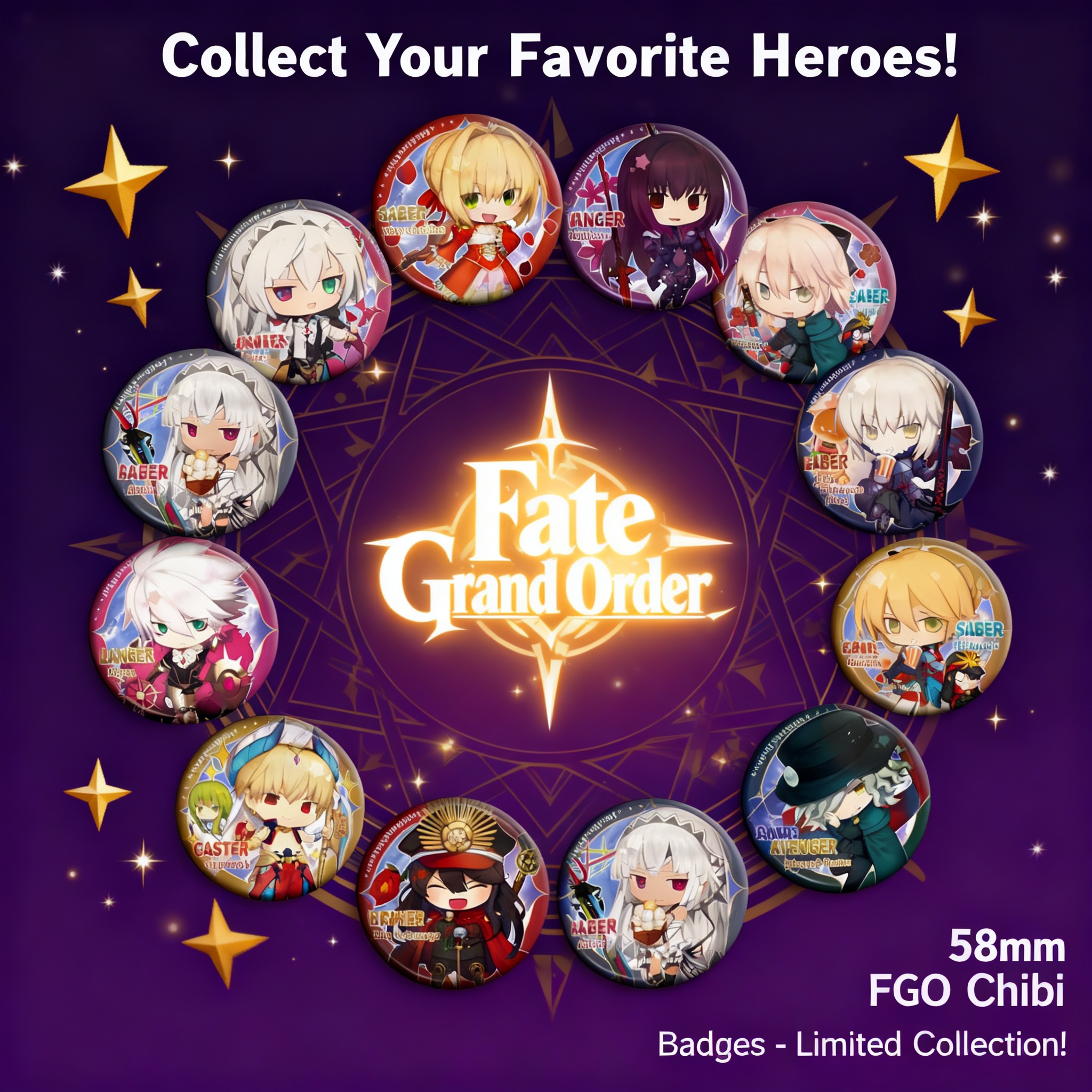 Fate Grand Order FGO Anime Bad - Fate Anime Merchandise recensie en prijs