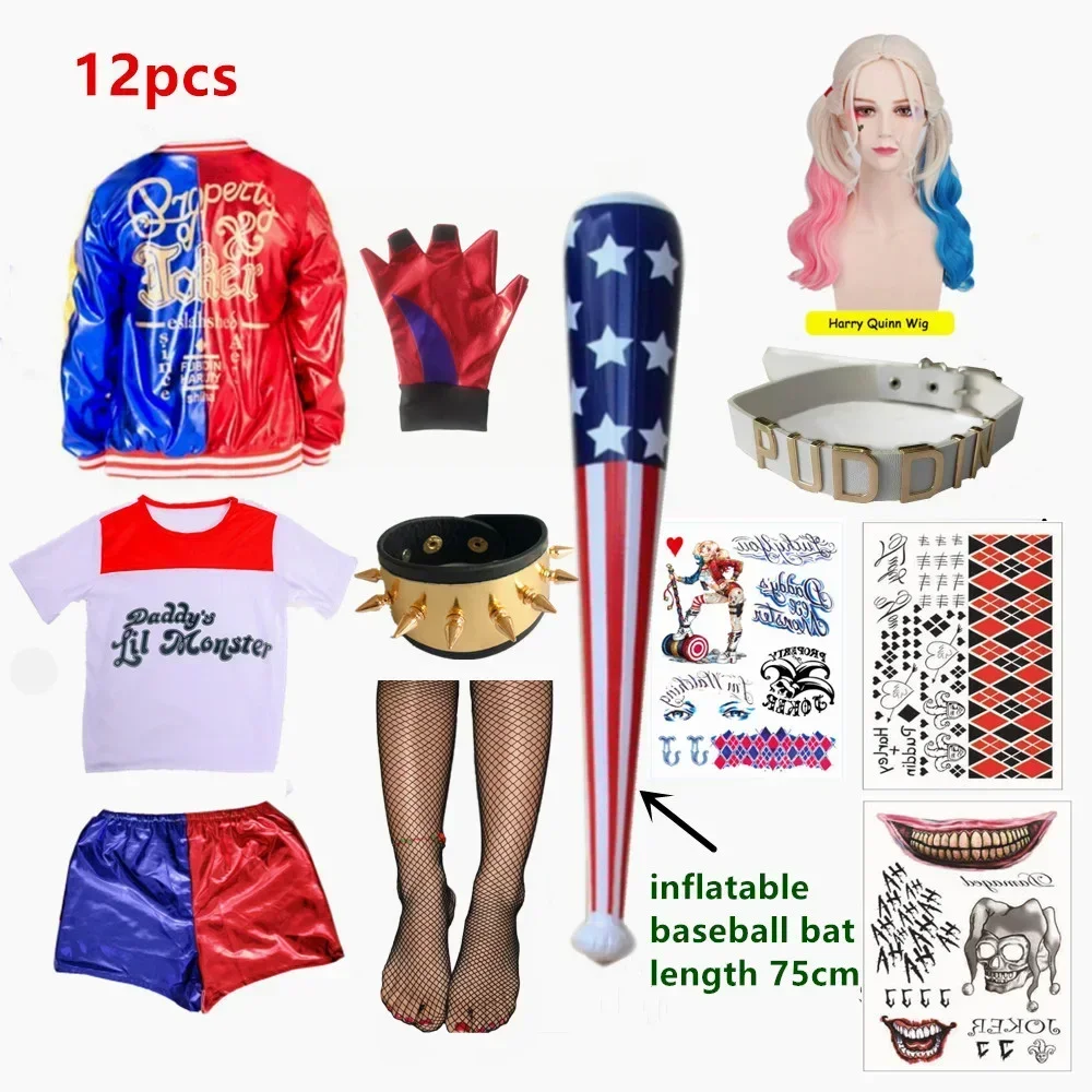 Costumes de cosplay Harley Qui - Anime Merchandise Clothes recensie en prijs