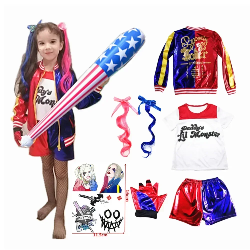 Costumes de cosplay Harley Qui - Anime Merchandise Clothes recensie en prijs
