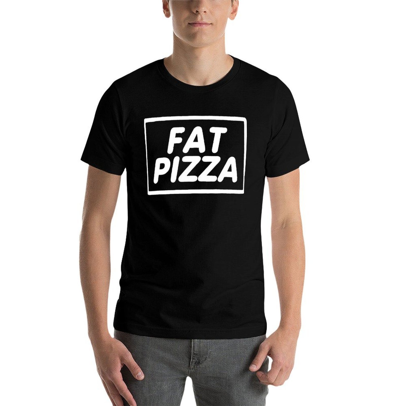 BEST SELLER - Fat Pizza Logo M - Anime Merchandise T Shirt recensie en prijs