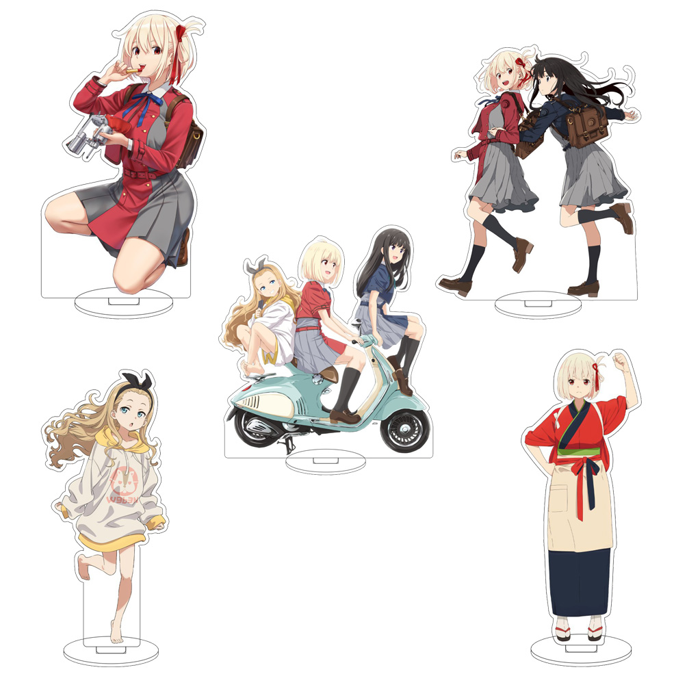16CM Anime Lycoris Recoil Nish - Anime Merchandise Accessories recensie en prijs