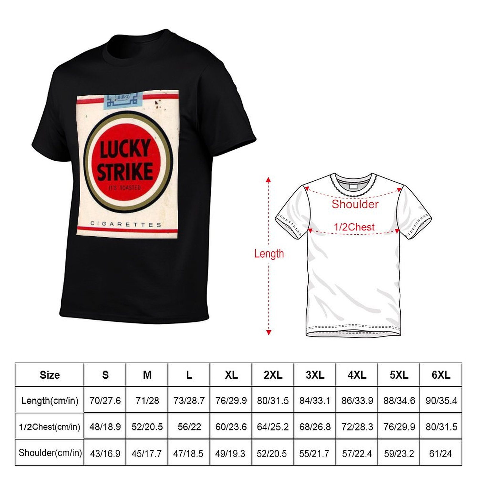 BEST SELLER Lucky Strike Merch - Anime Merchandise T Shirt recensie en prijs