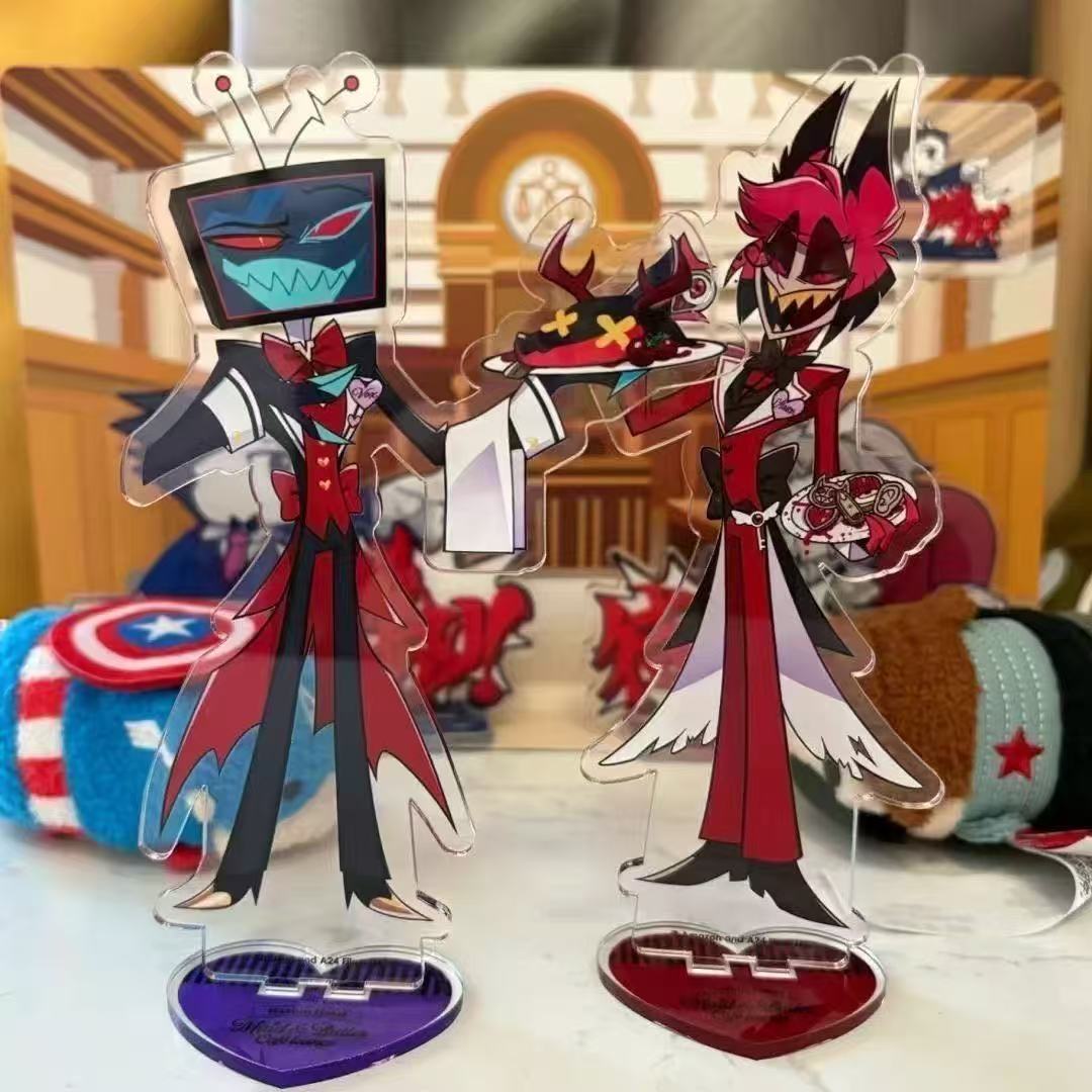 2pcs Hazbin Anime Peripherals  - Anime Merchandise Figure recensie en prijs