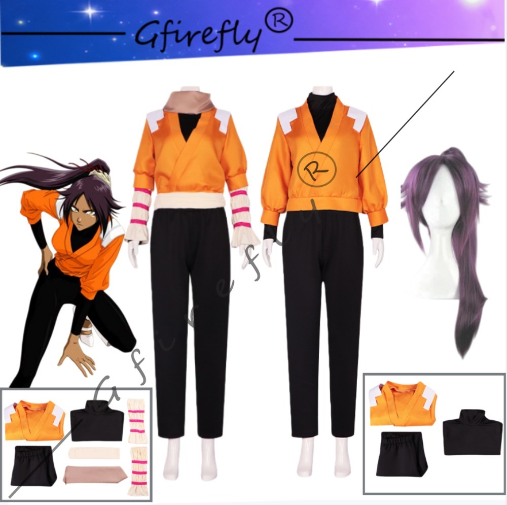 BLEACH Yoruichi Shihouin Cospl - Cosplay Wig Colored recensie en prijs