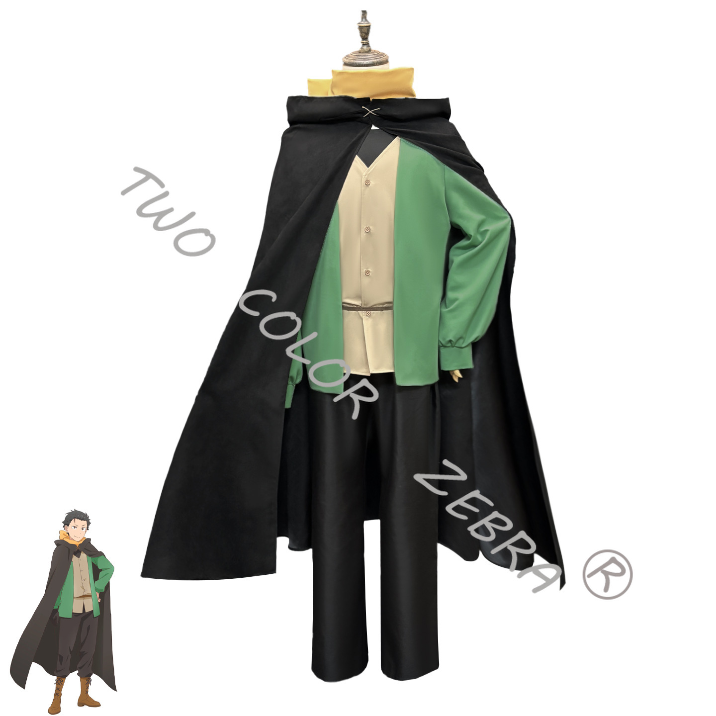 Natsuki Subaru Cosplay Costume - Cosplay Wig Colored recensie en prijs