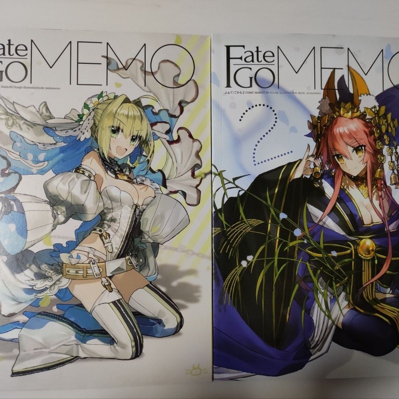 2 books Fate GO MEMO 1 2 Art B - Fate Anime Merchandise recensie en prijs