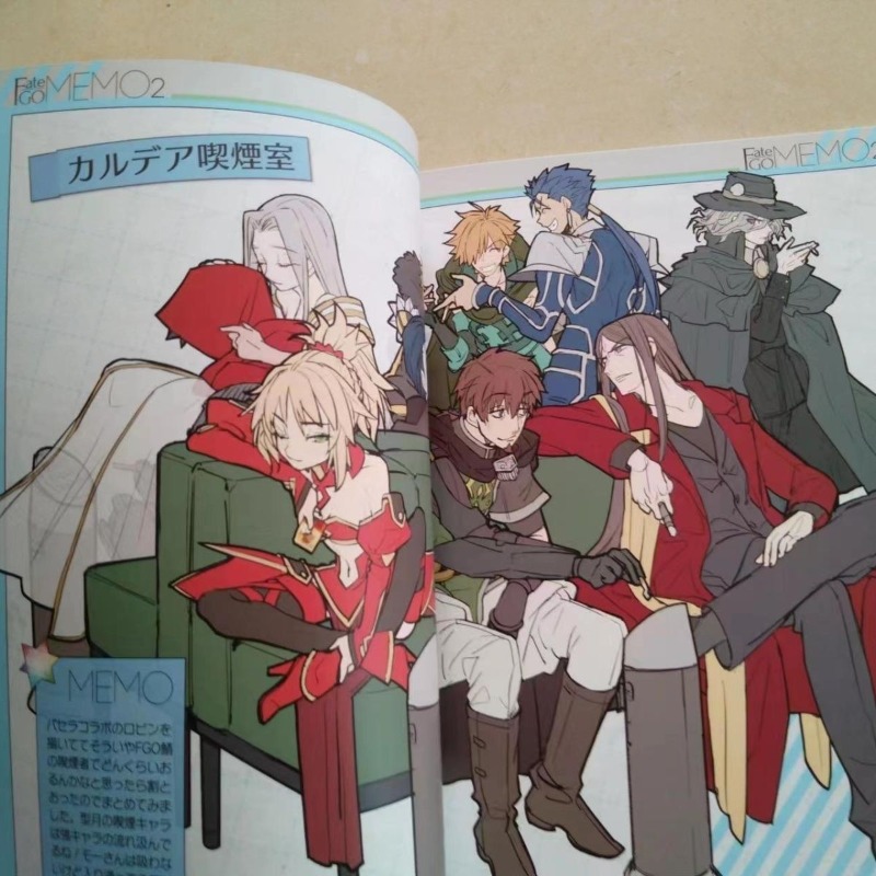 2 books Fate GO MEMO 1 2 Art B - Fate Anime Merchandise recensie en prijs