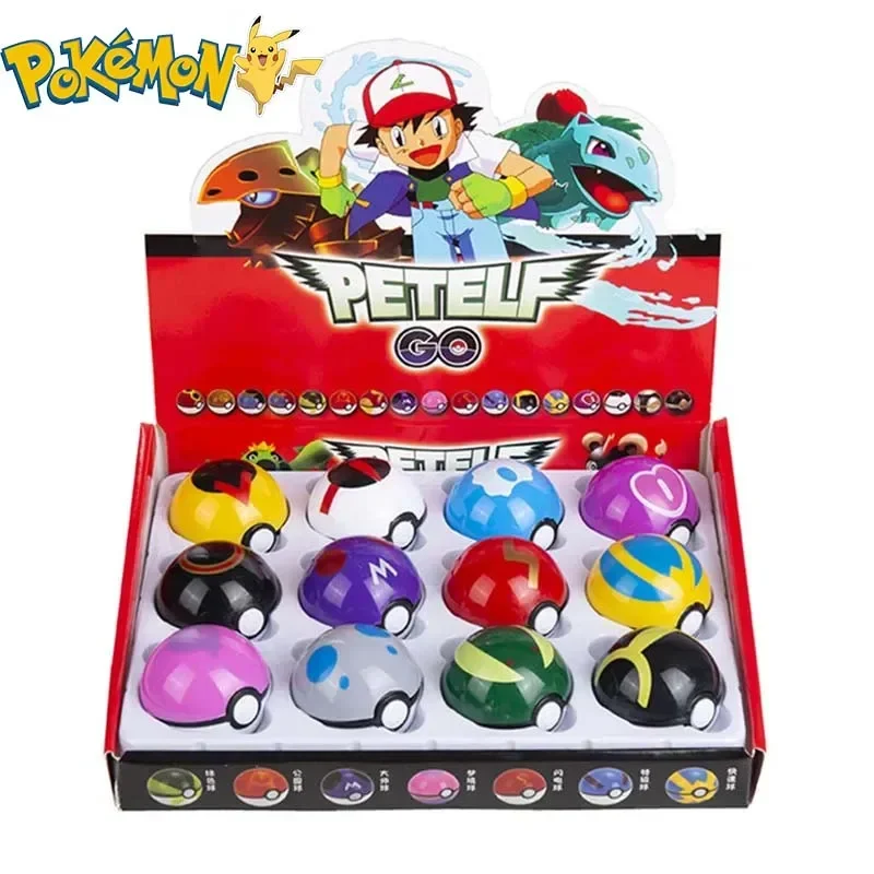 12Pcs Pokemon Figure Pokeball  - Anime Merchandise Figure recensie en prijs
